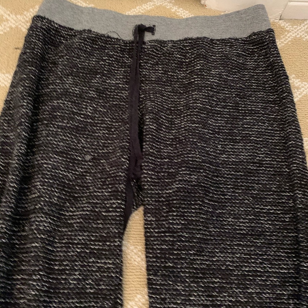 Nation black sweatpants